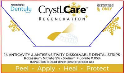 Crystlcare Regeneration Principal Display Panel (Crystlcare Ccrp 420 01 Front Panel)